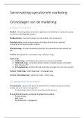 CE3 Operationeel samenvatting H7, 8, 9 en 12   grondslagen 