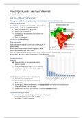 Samenvatting Aardrijkskunde De Geo Wereld Arm En Rijk H3 - Aardrijkskunde  (Ak) - Stuvia Nl