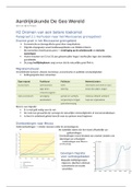 De Geo Aardrijkskunde Wereld Arm en Rijk H1 + H2 + H3 + H4