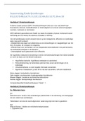 Samenvatting Kinderfysiotherapie H1,2,3C/D,4B,5,6,7,9,11,12C,13,14A/D, 15, 17C, 18 en 20