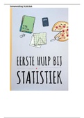 Samenvatting statistiek premaster VU (2019)