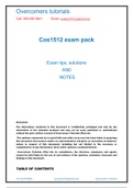 COS1512 EXAM PACK