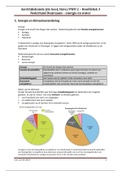 Samenvatting - Aardrijkskunde (de Geo) - Havo/VWO 2 - hoofdstuk 3 - Nederland Duurzaam - energie en water