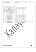 Final Revision IGCSE Chemistry Session 3 of 12