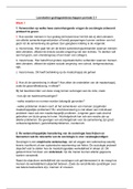 Samenvatting gedragswetenschappen 2.1 (jaar 1, periode 3): Uitgewerkte leerdoelen week 1 t/m 7