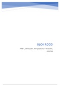 Samenvatting blok Rood