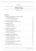 Summary Marketing Management -  Russell S. Winer