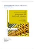 Samenvatting - Grondslagen van Auditing & Assurance H1 t/m H11