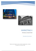 Portfolio Marketing II Ontwerp concept hotel