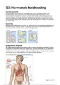 Q3: Hormonale huishouding