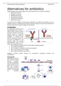 Alternatives for antibiotics