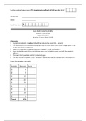 22-01-2019 EXAM MATHEMATICS FOR PRE-MSC INCL. CORRECTION MODEL! 