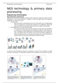 Hoorcolleges Bioinformatica en genoomanalyse