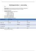 Samenvatting Beslissings Calculaties 1