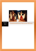 Ondernemingsplan Indonesische Restaurant