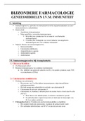 Farmacologie: Geneesmiddelen ivm immuniteit (bijzondere farmacologie)