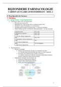 Farmacologie: Cardiovasculaire geneesmiddelen, deel 2 (bijzondere farmacologie)