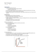 Human Physiology: Respiration - Transport of Gases