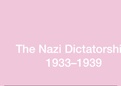 Nazi Dictatorship, 1933-39 Revision Notes
