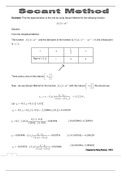 FIXED POINT ITERATION AND NEWTON METHOD FOR ONE EQUATION