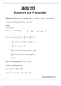 SIMSPSON AND TRAPEZOIDAL METHODS