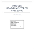 Beargumenteren van zorg