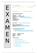 unit 16 exam P1, P2 & P5 (Pass) International Business Studies Btec