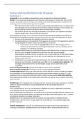 Samenvatting bedrijfskunde integraal, hoofdstuk 1tm10
