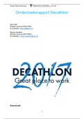 OnderzoekRapport Decathlon HVA Marktonderzoek