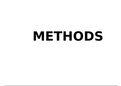 Theory and Methods