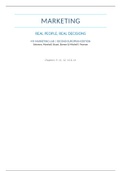  Summary Marketing | Real people, real decisions | MAR2 | Chapters 9, 11, 12, 13 & 14