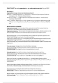 2 samenvattingen + ingevulde cheat sheet + responsiecollege