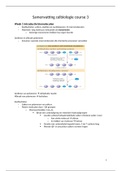 Samenvatting Celbiologie Course 3