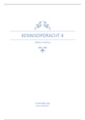 Kennisopdracht 4 Minor Online Marketing