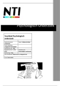 Paper Psychologisch Onderzoek met cijfer 8,0