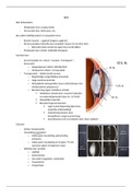 Samenvatting HC4 oogheelkunde - lens