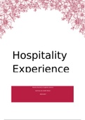 Hospitality Experience Chapter 1-10