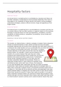 Unit 20 Hospitality operations in travel and tourism P3 M3 External and internal factors