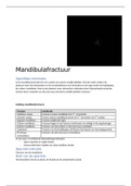 mandibulafractuur