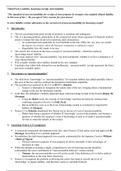 Knowing-Receipt (Unconscionability) Essay plan