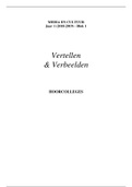 Media & Cultuur - Jaar 1 - Alles voor de tentamens van het eerste blok - Geschiedenis van het Medialandschap + Vertellen & Verbeelden