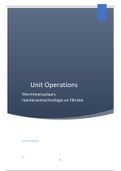 Unit operations VC6E-D HU alle lessen + formules