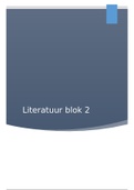 Literatuur leerjaar 1 blok 2 tot en met 7