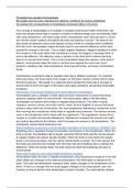 P5 explain the concept of homeostasis M2 explain how the body maintains the optimum conditions for energy metabolism D2 analyse the consequences of homeostatic processes failing in the body UNIT 5