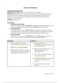 Biology Notes: Molecular Techniques