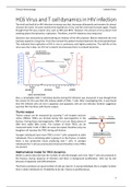 Summary 6 Virus and T cell dynamic in HIV infection