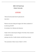 HIEU 201 Final Exam Answers Liberty University.docx