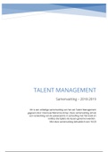 Talent Management_Samenvatting