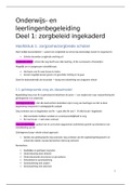 Samenvatting Onderwijs en leerlingenbegeleiding 