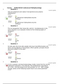 Health Administration > NURS 6501 advanced pathophysiology week1 latest Graded A